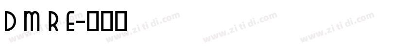 Di Mare Regular Et字体转换